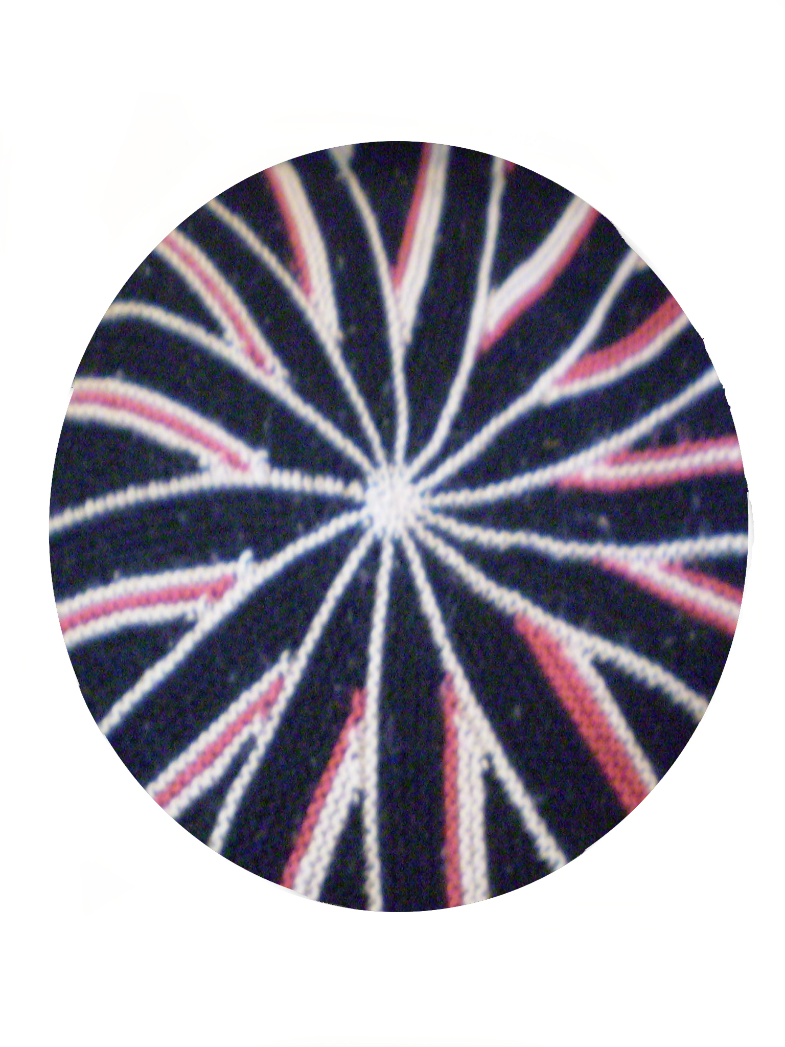 black rug Fireworks